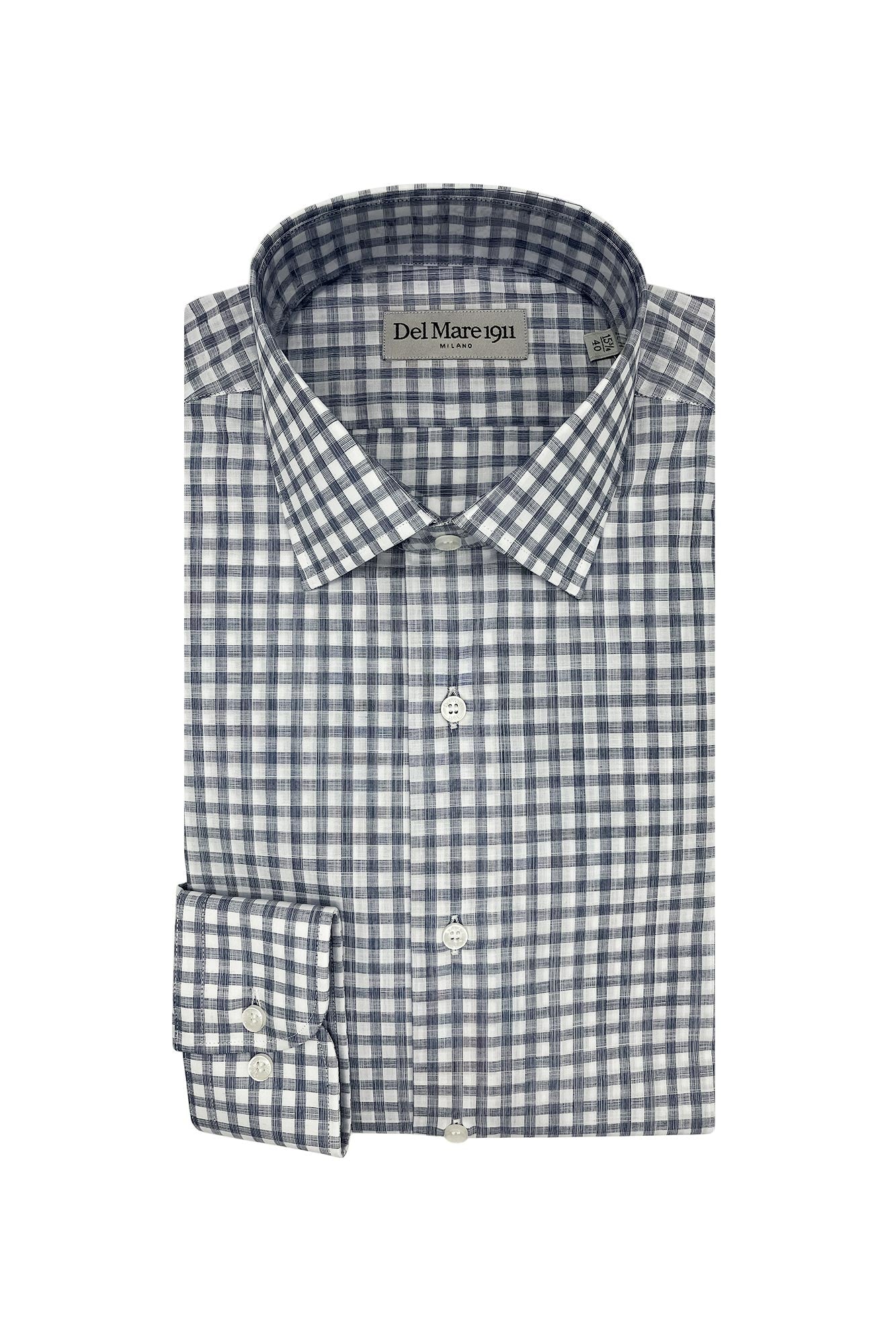 Camicia regular a quadri