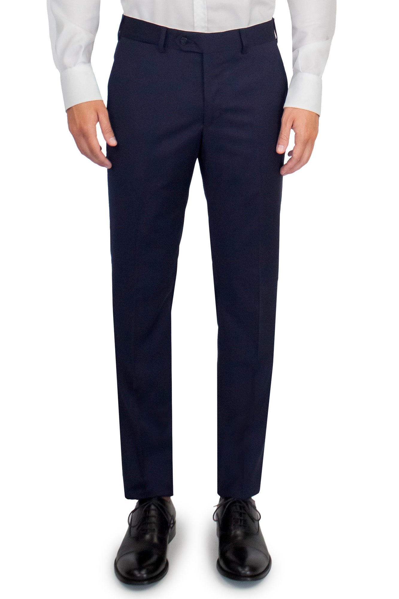 Mix & Match - Pantaloni comfort in lana natural stretch