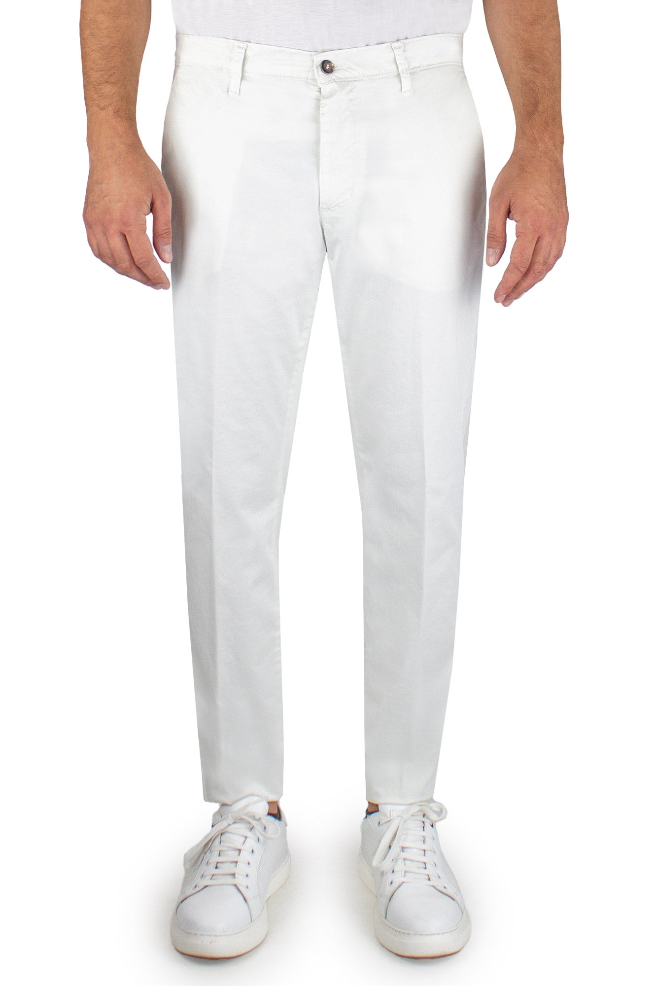 Chinos in cotone stretch