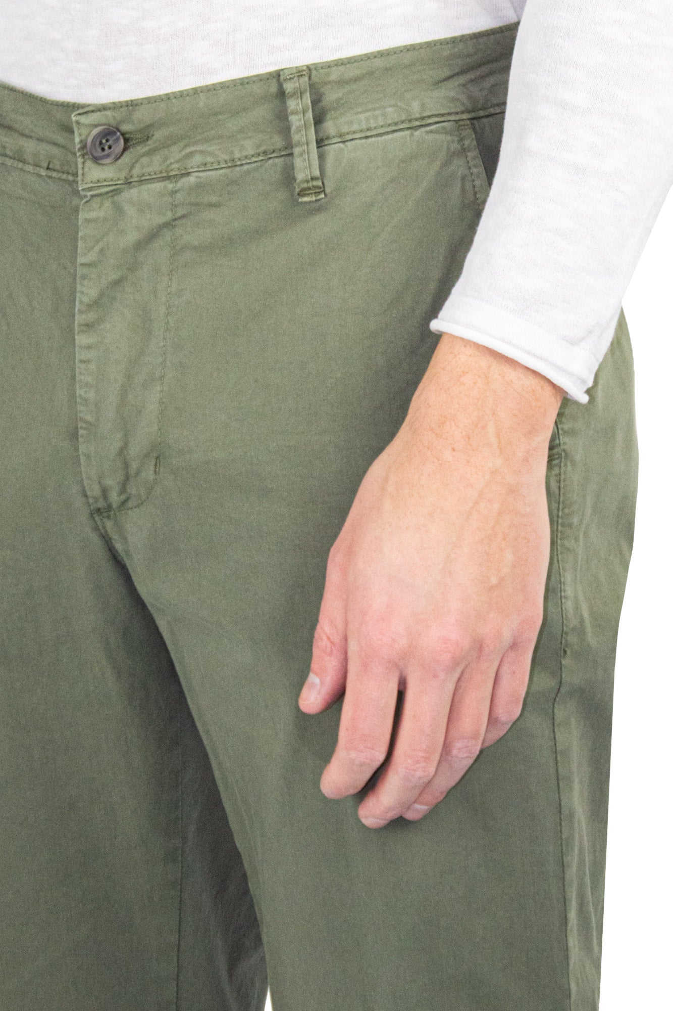 Chinos in cotone stretch regular fit
