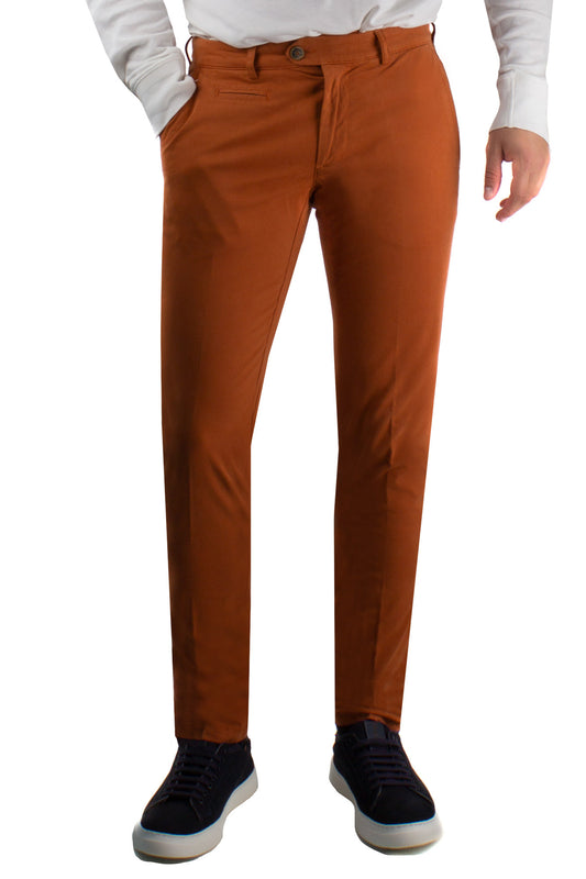 Pantaloni in twill di cotone