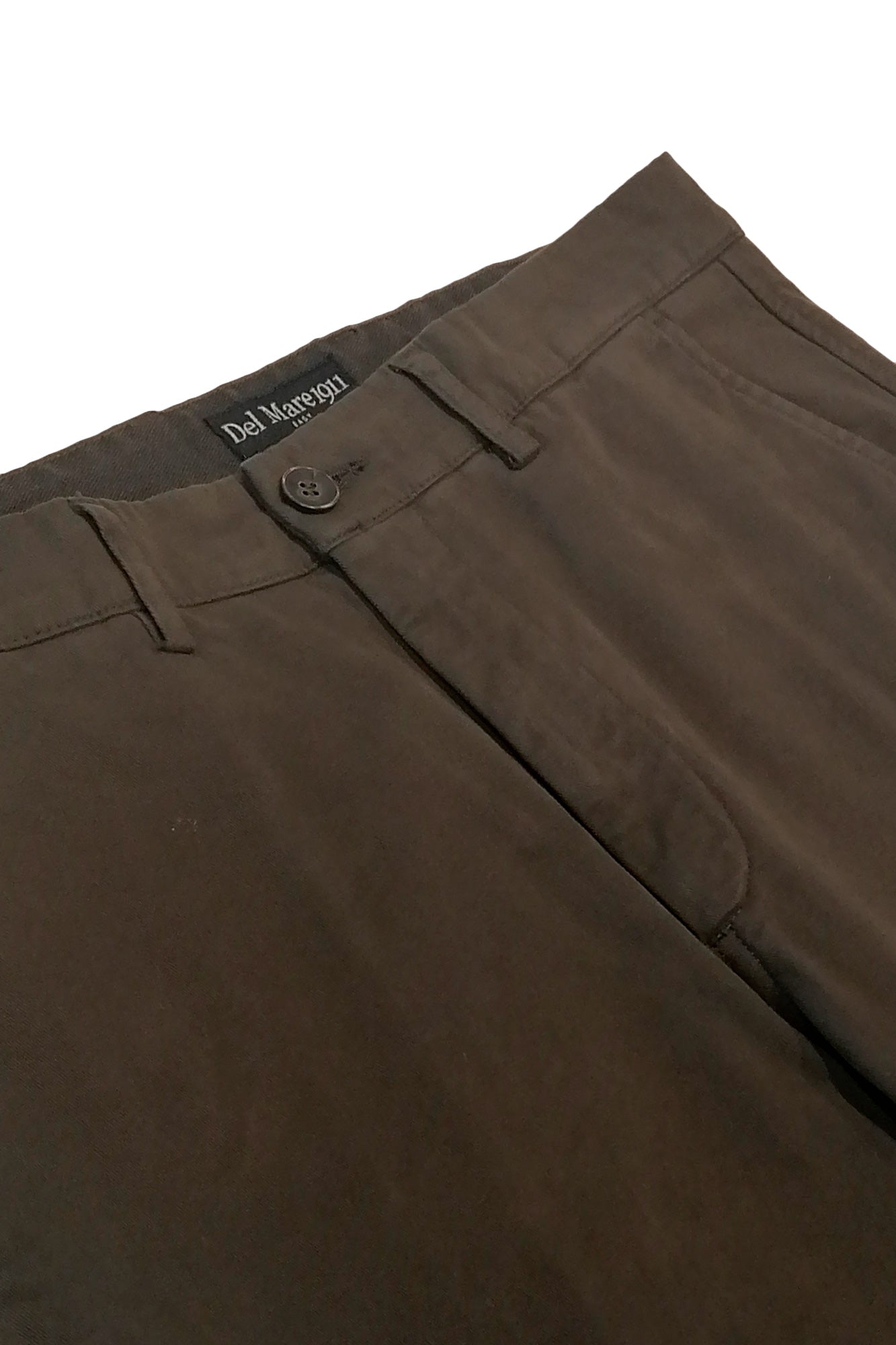 Pantaloni chinos basic in cotone stretch